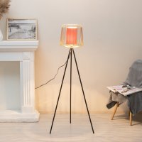 Торшер BayerLux 10613758 (черный/пыльная роза)