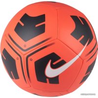 Футбольный мяч Nike Park Team CU8033-610 (5 размер, красный/черный) в Барановичах