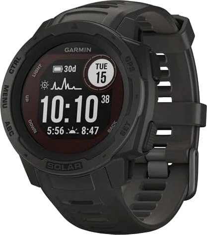 

Умные часы Garmin Instinct Solar (графит)