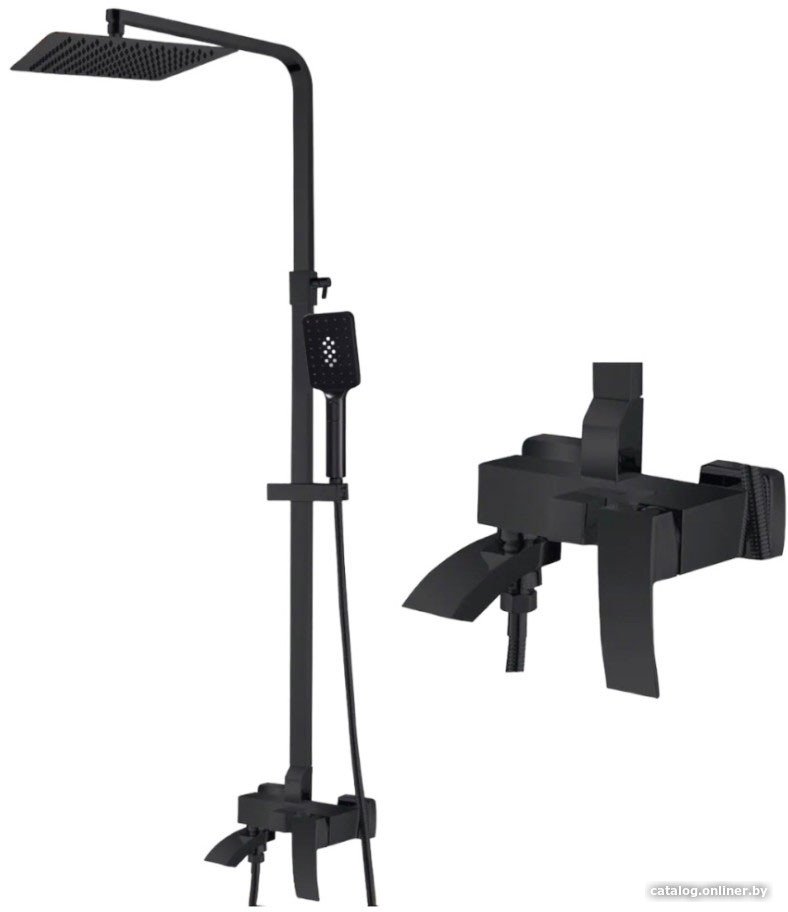 Душевая система  Kern K5057 Black