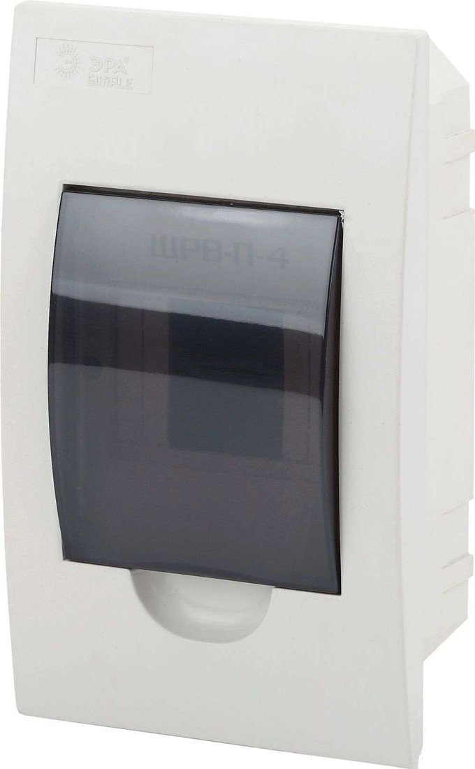 

Бокс пластиковый Эра Simple ЩРН-П-04 Б0041509