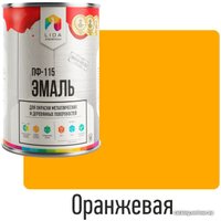 Эмаль LIDA ПФ-115 1 л (оранжевый)