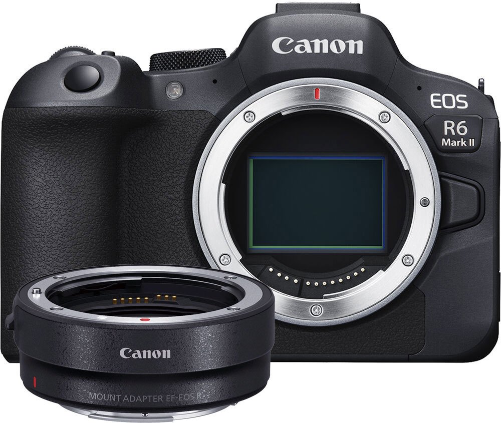 

Беззеркальный фотоаппарат Canon EOS R6 Mark II Body + адаптер крепления EF-EOS R
