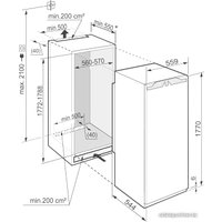 Однокамерный холодильник Liebherr IKBP 3560