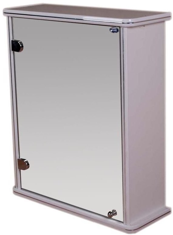 

Гамма Шкаф с зеркалом 13 (правый, белый)