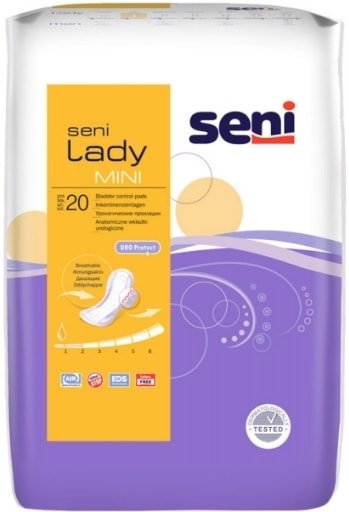 

Урологические прокладки Seni Lady Mini (20 шт)