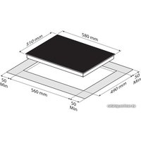 Варочная панель Korting HK 60001 B