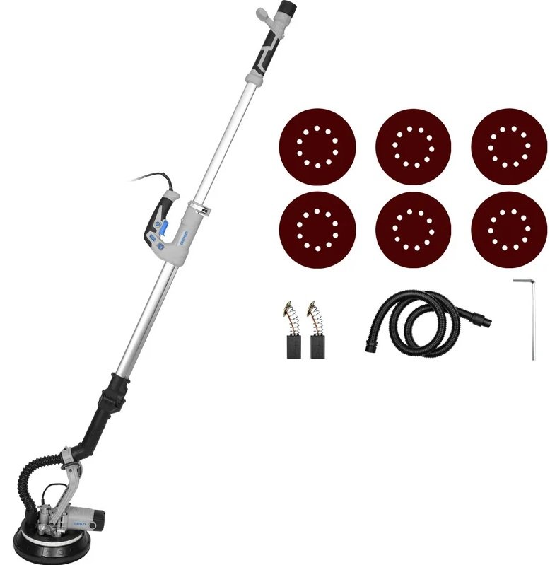 

Шлифмашина для стен и потолков Deko DKWS1100 084-1058