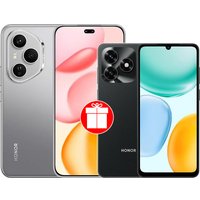 Телефон HONOR 400 Pro 12GB/256GB международная версия (серый) и смартфон HONOR X5c Plus 4GB/128GB по акции