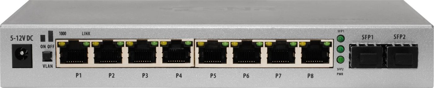 

Неуправляемый коммутатор SNR SNR-S1908G-2S