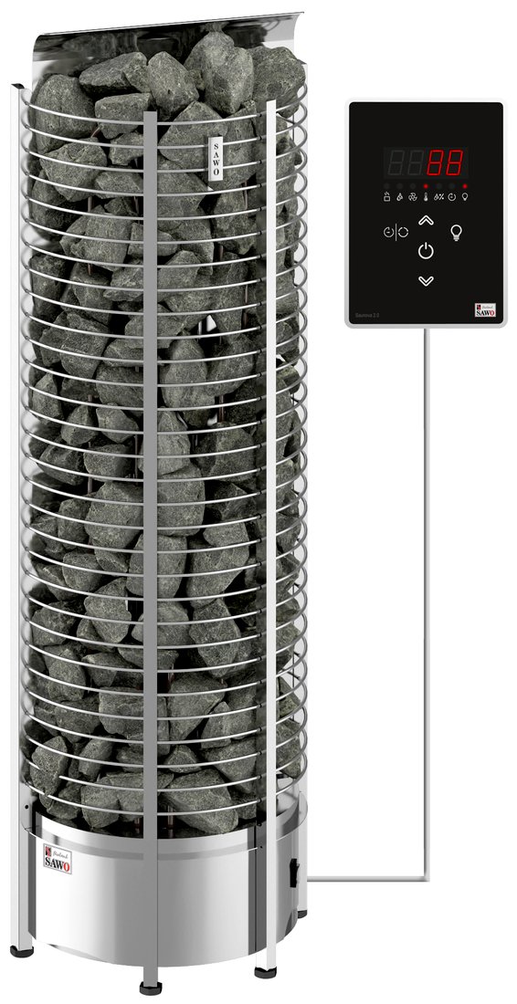 

Банная печь Sawo Tower TH5-90Ni2-WL-P