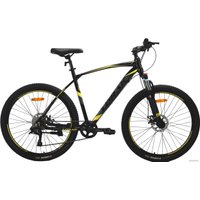 Велосипед Lorak Safe 27.5 Cassete р.19 (чёрный/желтый)