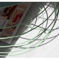 Журнальный столик Sheffilton SHT-CT77 (бразо/мятный)