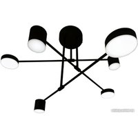 Люстра средней высоты Mirastyle Диод XL-21015/3+3 BK