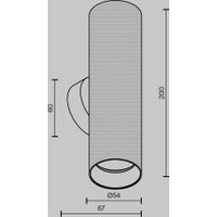 Бра Maytoni Technical Artisan C080WL-02-GU10-W