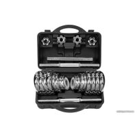 Набор гантелей с соединительным грифом  Alpin DB-30кг