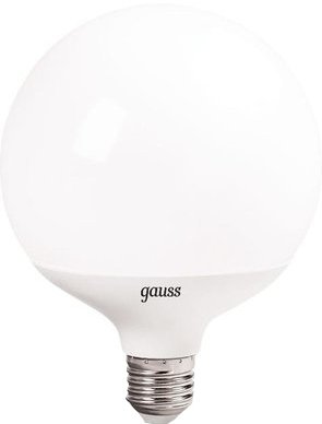

Светодиодная лампочка Gauss LED G125 E27 22 Вт 3000 K 105102122
