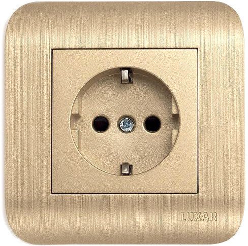 

Розетка Luxar Deco 10.025.05 (шампань)