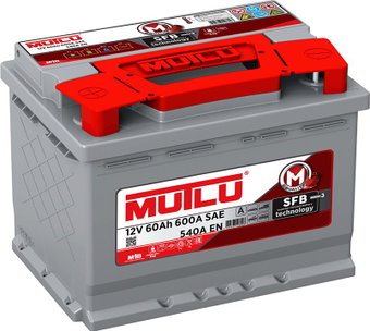 Автомобильный аккумулятор Mutlu SFB R+ (60 А·ч)