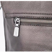 Женская сумка Poshete 892-H8345H-DSV (темный серебристый)