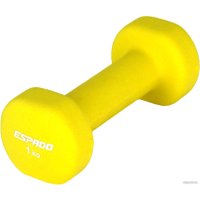 Гантель Espado ES1115 1 кг (желтый)
