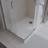 Душевой поддон BelBagno TRAY-MR-UNO-AH-100/80-35-W-CR 100x80