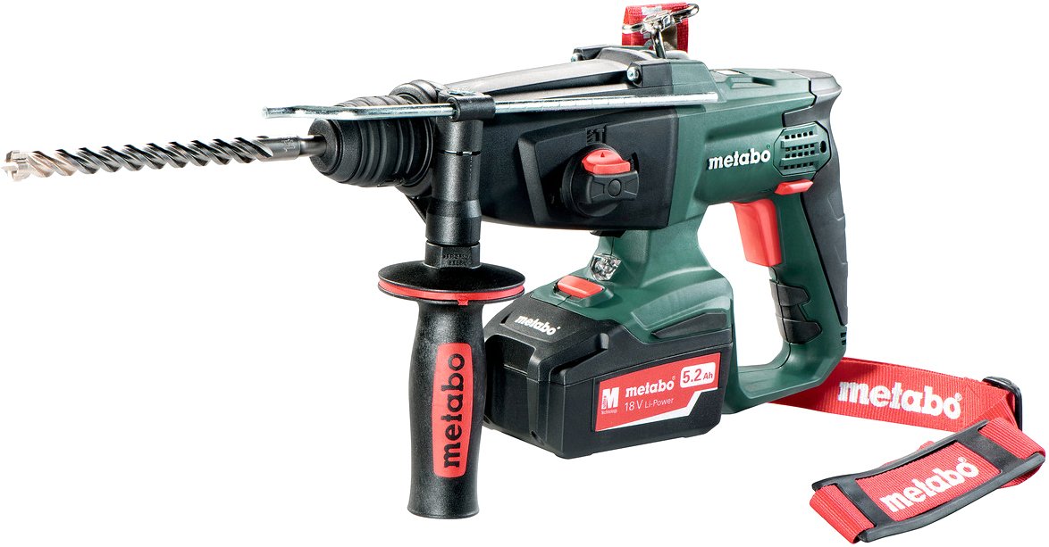 

Перфоратор Metabo KHA 18 LTX 600210650 (с 2-мя АКБ 5.2 А*ч, кейс)