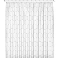 Шторка-занавеска для ванны Fresh Code Гекса 77183