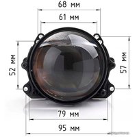 Bi-LED модуль Aozoom Dragon Knight DK-200 3" 01834RA 2шт в Гомеле