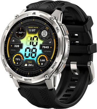 Умные часы Kospet Tank T4C (серебристый)