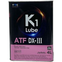 Трансмиссионное масло K1 Lube ATF DX-III 4л
