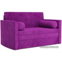 Диван Мебель-АРС Санта №2 (микровельвет фиолетовый)