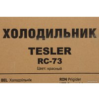 Однокамерный холодильник Tesler RC-73 (красный)