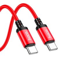 Кабель Hoco X89 USB Type-C - USB Type-C (1 м, красный)