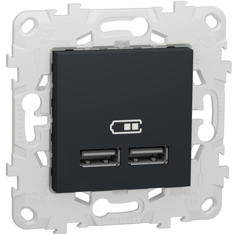 

Розетка компьютерная Schneider Electric Unica NU541854