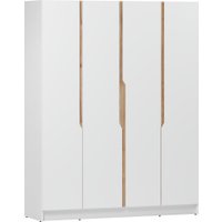 Шкаф распашной ЭлиГард Aura 4D (белый)