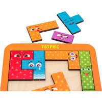 Мозаика/пазл WoodLand Toys Тетрис Смайлики 065209