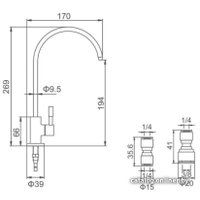 Кран Ledeme LH508
