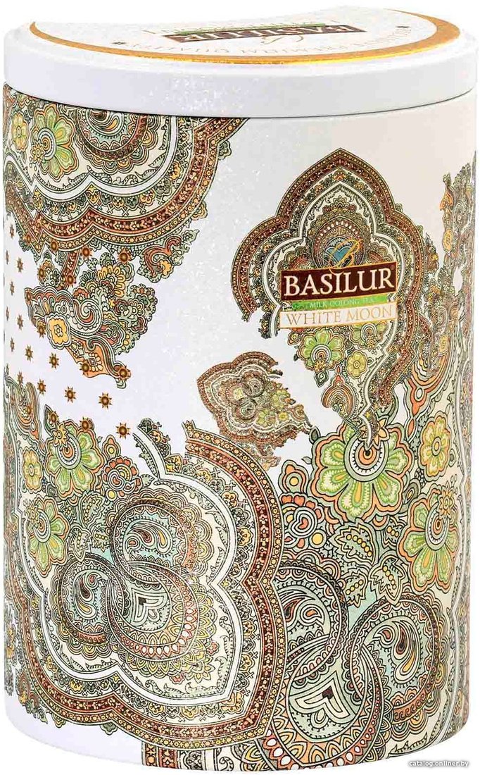 Улун Basilur Oriental Collection White Moon (Восточная коллекция Белая луна) в банке 100 г