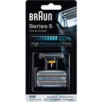 Сетка и режущий блок Braun Series 5 51S (серебристый)