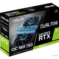 Видеокарта ASUS Dual GeForce RTX 3060 Ti V2 Mini OC Edition 8GB GDDR6