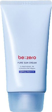

Крем солнцезащитный Derma Factory Be Zero Pure с пантенолом и гвайазуленом (80 г)
