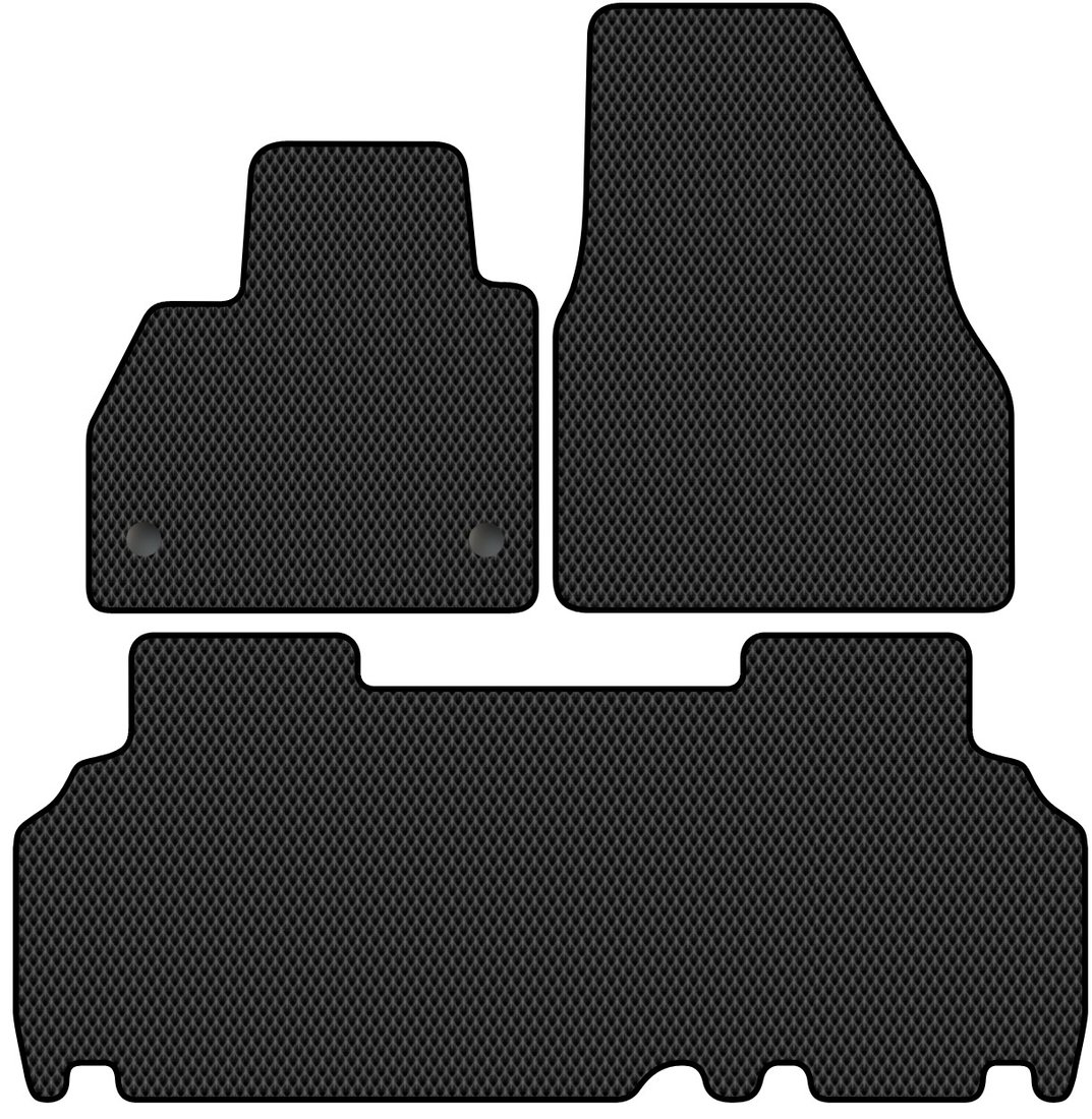 

Комплект ковриков для авто Alicosta Renault Kangoo (минивэн) 2013 - 2016 (черный, ромб)