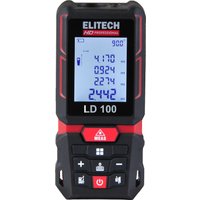 Лазерный дальномер ELITECH LD 100