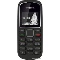 Кнопочный телефон TeXet TM-121 (черный)