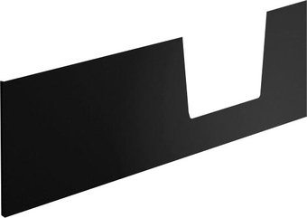 Фронтальный экран под ванну Polimat Avo 00892 (170x58, черный)