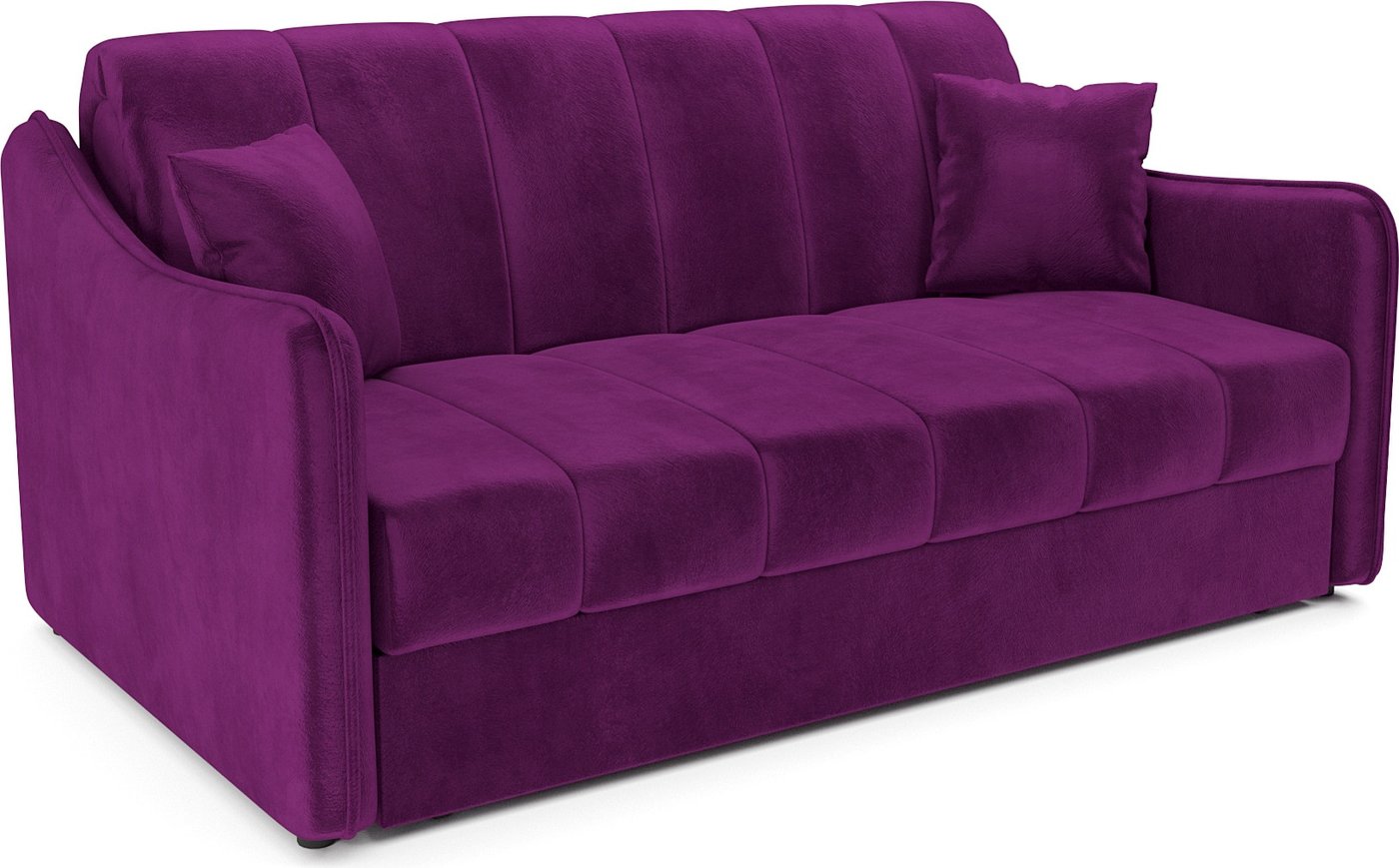 

Диван Мебель-АРС аккордеон Давос НПБ 180x200 см M2-115-18 (фиолет)