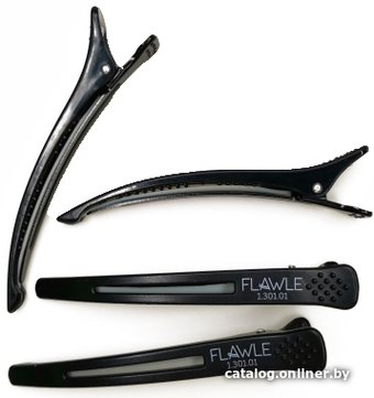 Зажим для волос Flawle Sectioning 1.301.01 (черный)