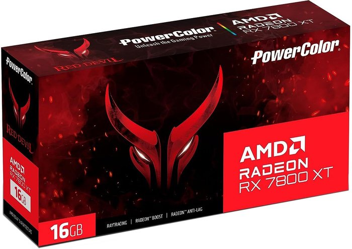 PowerColor Red Devil AMD Radeon RX 7800 XT 16GB GDDR6 RX 7800 XT
