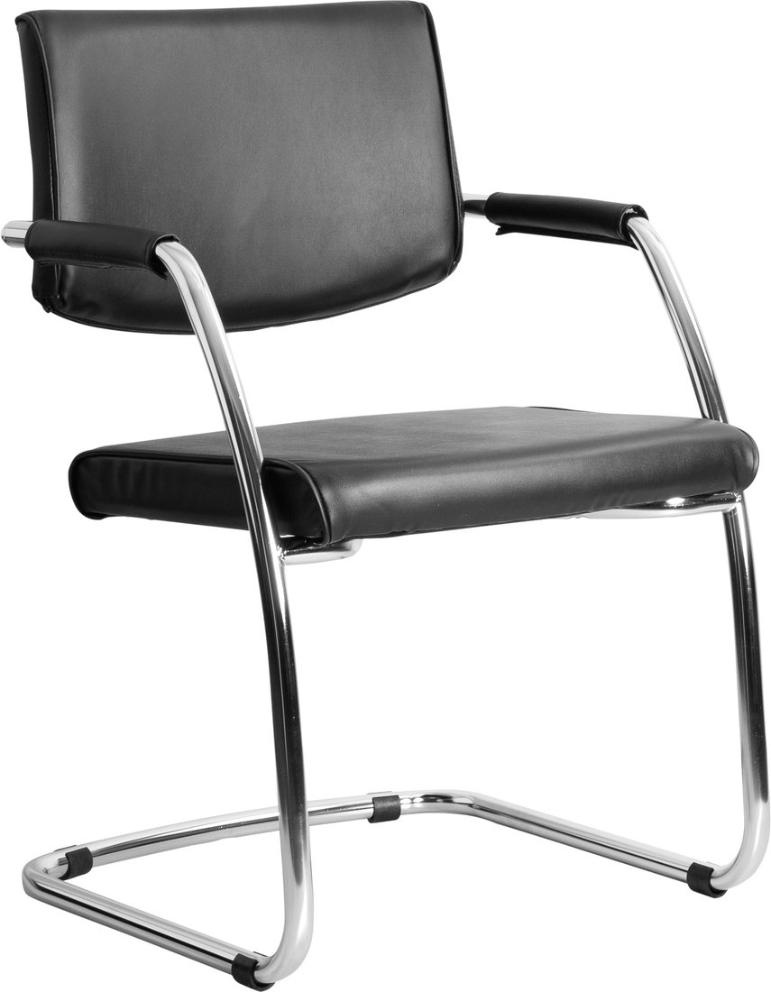 

Офисный стул Белс Delta Chrome V 450330-06/V4 (кожзам черный)